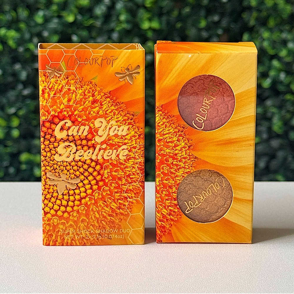 ColourPop Can You Beelieve Super Shock Shadow Duo (New)
